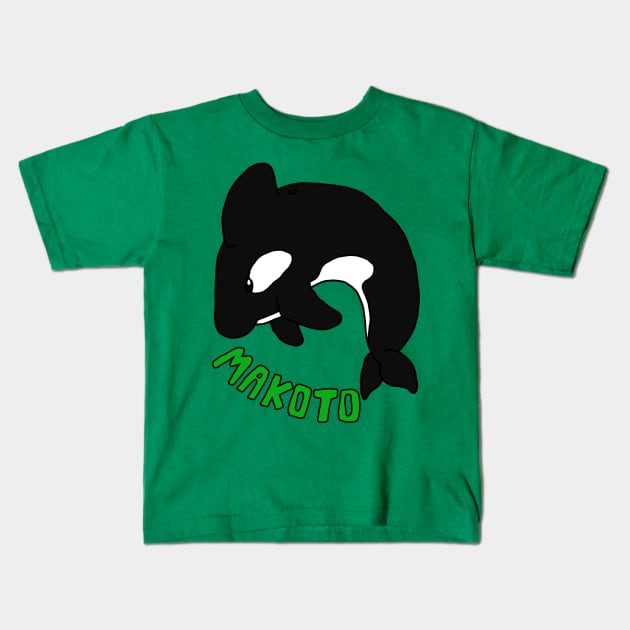 Makoto Tachibana Kids T-Shirt by MissLohva